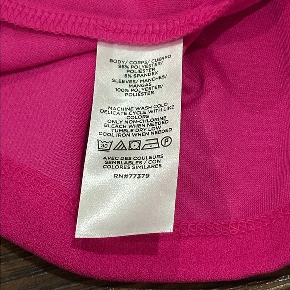 Ann Taylor Women's Pink V-Neck Shirt Sleeve Top Size S - Picture 4 of 7